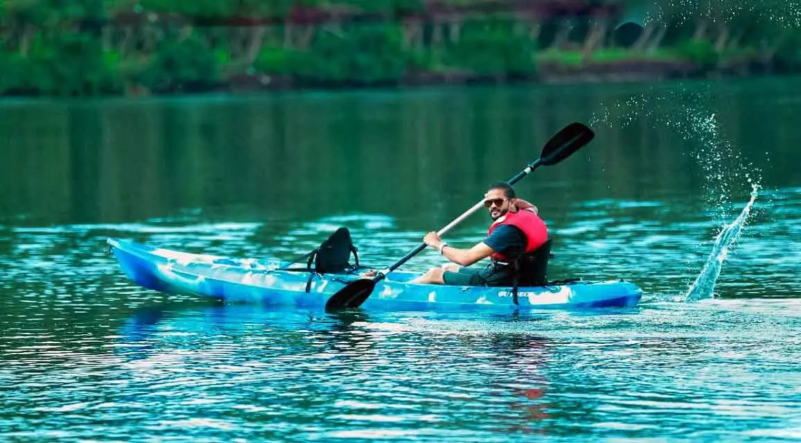 കുറ്റിച്ചി കേന്ദ്രമായി കയാക്കിങ് തുടങ്ങി