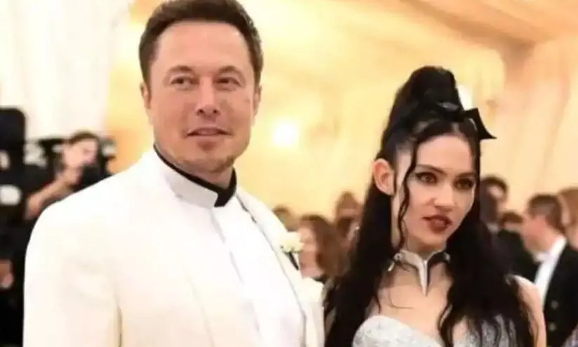 ഇലോൺ മസ്കും ഗ്രിംസും വേർപിരിഞ്ഞു ഇലോൺ മസ്കും ഗ്രിംസും വേർപിരിഞ്ഞു