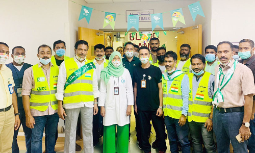 മ​ക്ക കെ.​എം.​സി.​സി ര​ക്ത​ദാ​ന കാ​മ്പ​യി​ൻ