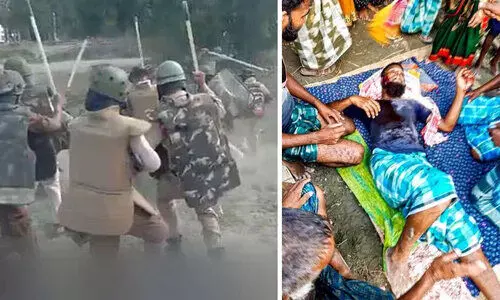 assam police brutality eviction