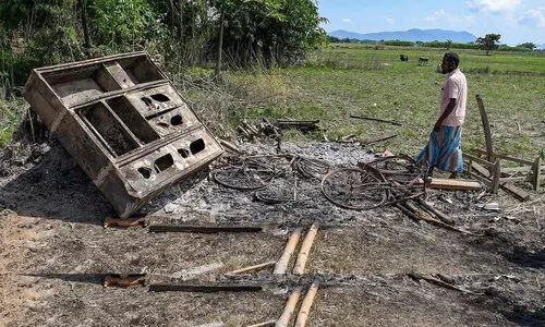 assam police brutality eviction