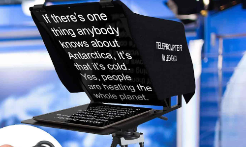 Tele prompter