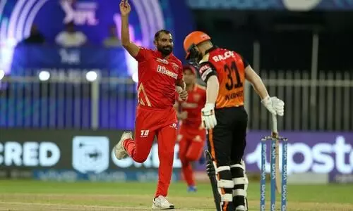 എറിഞ്ഞുതകർത്ത്​ പഞ്ചാബ്​;  ഹൈദരാബാദിന്‍റെ ​േപ്ല ഓഫ്​​ പ്രതീക്ഷകൾ അസ്​തമിച്ചു