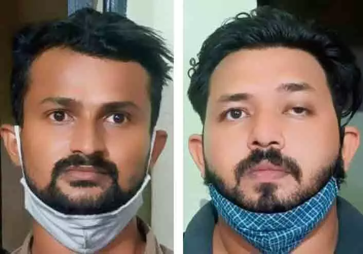 മൂന്നു ലക്ഷം രൂപയുടെ പുകയില ഉല്‍പന്നങ്ങളുമായി രണ്ടുപേര്‍ പിടിയിൽ