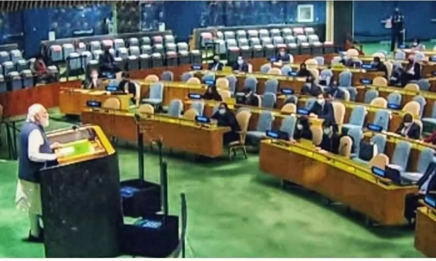 Indian PM Modi addresses UN General Assembly