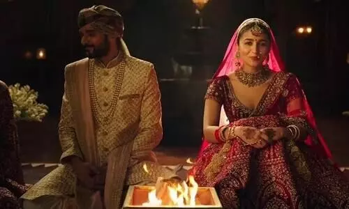 Pro Hindu group protests against ad featuring Alia Bhatt outside clothing brand showroom