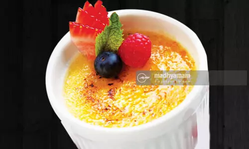 Dessert Creme Brulee