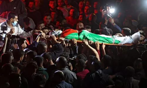 നാലു ഫലസ്​തീനികളെ ഇസ്രായേൽ സൈന്യം വെടിവെച്ചുകൊന്നു