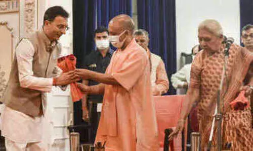 മുൻ കോൺഗ്രസ് നേതാവ് ജിതിൻ പ്രസാദ ഉൾപ്പടെ ഏഴ് പുതിയ മന്ത്രിമാർ, യു.പി മന്ത്രിസഭ പുനസംഘടിപ്പിച്ചു