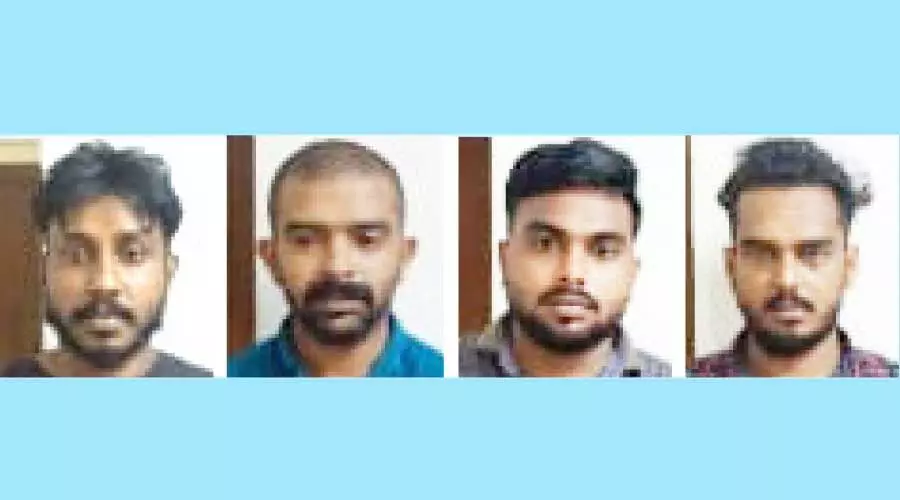 പെയിൻറിങ്ങിനു നൽകിയ കാർ വിറ്റ കേസിൽ നാലു പേർ അറസ്റ്റിൽ പെയിൻറിങ്ങിനു നൽകിയ കാർ വിറ്റ കേസിൽ നാലു പേർ അറസ്റ്റിൽ