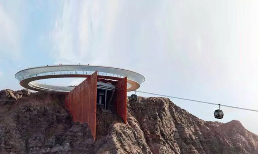 ഹത്ത കേബ്​ൾ കാർ: റൂട്ടുകൾ പുറത്തുവിട്ടു