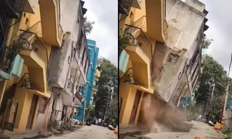 building collapse banglore