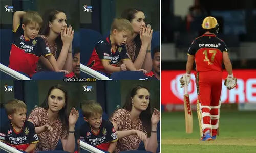 AB de Villiers son punch