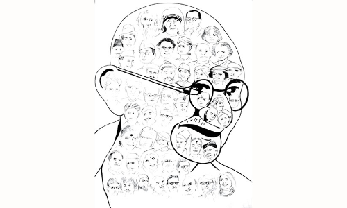 ഒറ്റ ചിത്രത്തിൽ 50 പ്രശസ്​തർ: റെക്കോഡ്​ നേട്ടവുമായി മലയാളി പെൺകുട്ടി