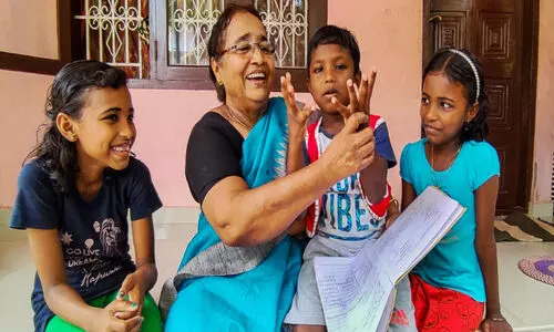 Thressammas study is now with her grandchildren