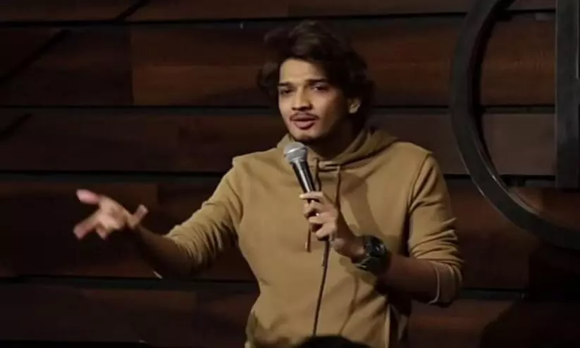 standup comedian Munawar Faruqui