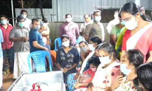 ജസ്​റ്റി​െൻറ മൃതദേഹം വീട്ടിലെത്തിച്ചു; സംസ്​കാരം ഇന്ന്