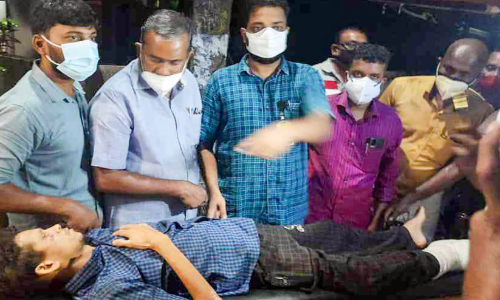 Minister intervened Relieving the youth man from the misery of the toilet