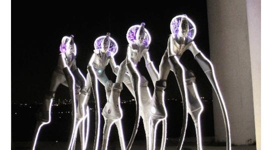 ഫ്രഞ്ച്​ പവലിയനിൽ അന്യഗ്രഹ ജീവികളെത്തും