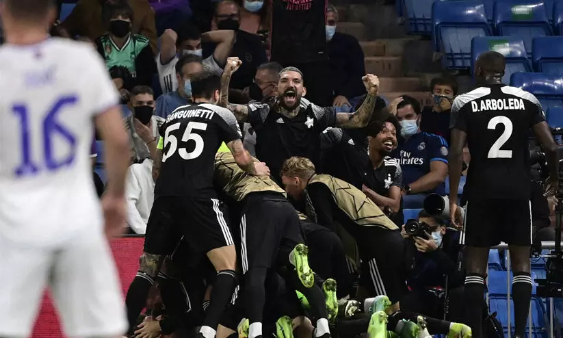 Sheriff win Real Madrid Sheriff win Real Madrid