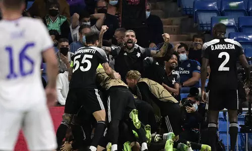 Sheriff win Real Madrid