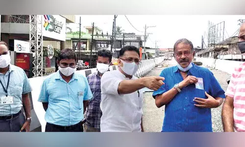 construction of the upper bridge is nearing completion