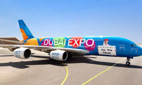 എക്​സ്​പോ സന്ദേശം വാനിൽ പറക്കും