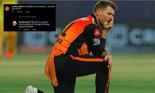 ഇനി ടിക്​ടോക്കുമായി ഇരി​േക്കണ്ടി വരുമോ?; വാർണർ ഹൈദരാബാദിൽനിന്ന്​ പുറത്തേക്കെന്ന്​ അഭ്യൂഹം