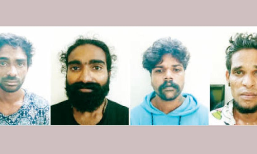 മ​യ​ക്കു​മ​രു​ന്നു​മാ​യി നാ​ലു​പേ​ർ പി​ടി​യി​ൽ