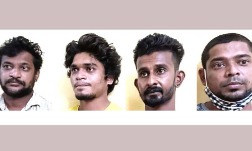 കഞ്ചാവുമായി നാല്​ യുവാക്കൾ പിടിയിൽ