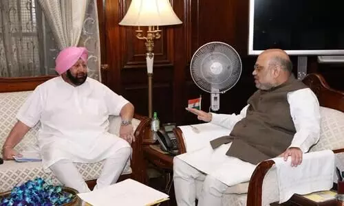 amarinder singh amit shah