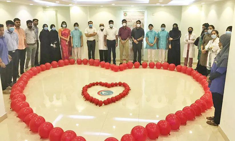 അൽ സലാമ പോളിക്ലിനിക് ഹൃദയദിനം ആചരിച്ചു