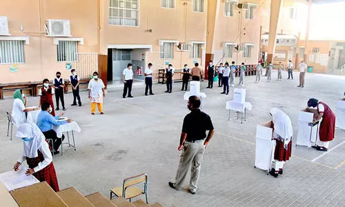 തെരഞ്ഞെടുപ്പ് ചൂടിൽ റാക് സ്കോളേഴ്സ് സ്കൂള്‍