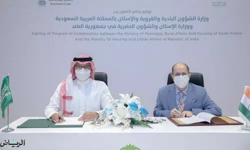 സംയുക്ത ഭവന പദ്ധതിയുമായി​ ഇന്ത്യയും സൗദിയും​​; നിർവഹണ കരാറായി