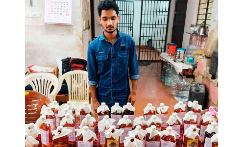 അനധികൃത വിദേശമദ്യവില്‍പന: യുവാവ് പിടിയില്‍