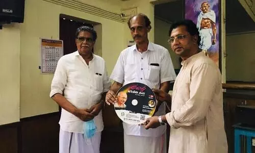 ഗാന്ധിജീവിതത്തിന്‍റെ ശബ്ദാവിഷ്കാരവുമായി ​ബന്ന ചേന്ദമംഗല്ലൂർ