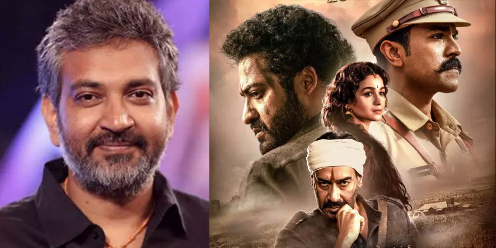 ബ്രഹ്മാണ്ഡ ചിത്രം ആർ.ആർ.ആറിെൻറ റിലീസ് ഡേറ്റ് പുറത്തുവിട്ട് എസ്.എസ് രാജമൗലി ബ്രഹ്മാണ്ഡ ചിത്രം ആർ.ആർ.ആറിെൻറ റിലീസ് ഡേറ്റ് പുറത്തുവിട്ട് എസ്.എസ് രാജമൗലി