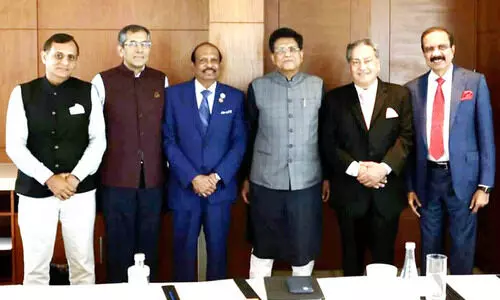 ഇന്ത്യൻ പവലിയന്​ സമാരംഭം; പിയൂഷ്​ ഗോയൽ ഉദ്​ഘാടനം ചെയ്​തു