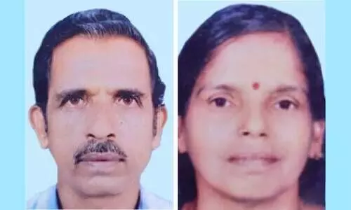 ദ​മ്പ​തി​ക​ൾ തൂ​ങ്ങി​മ​രി​ച്ച നി​ല​യി​ൽ