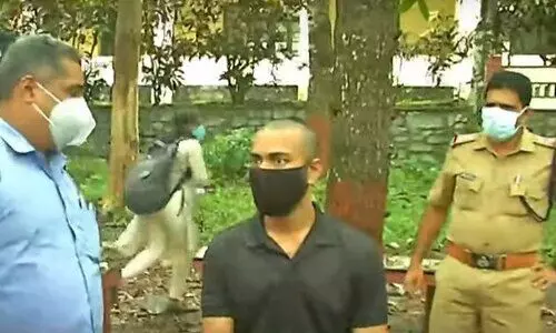 നിധിന വധം: പ്രതി അഭിഷേകിനെ കോളജിലെത്തിച്ച് തെളിവെടുത്തു