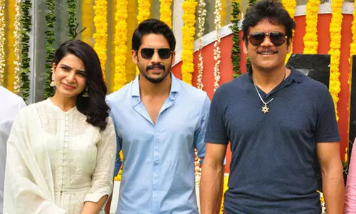 Nagarjuna Naga Chaitanya Samantha Ruth Prabhu
