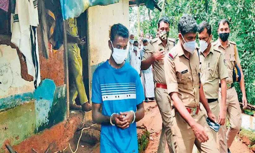 Vazhakkad murder Evidence was taken with the accused