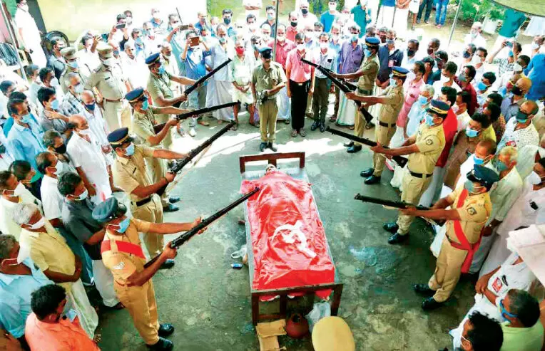 Freedom fighter PV Kannappan passed away Freedom fighter PV Kannappan passed away