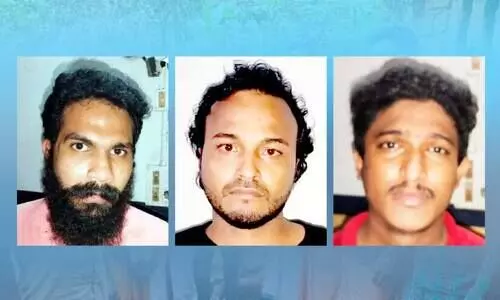 കഞ്ചാവും എം.ഡി.എം.എയുമായി മൂന്നുപേർ പിടിയിൽ