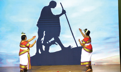 പ്രവാസി സമൂഹം ഗാന്ധിജയന്തി ആഘോഷിച്ചു