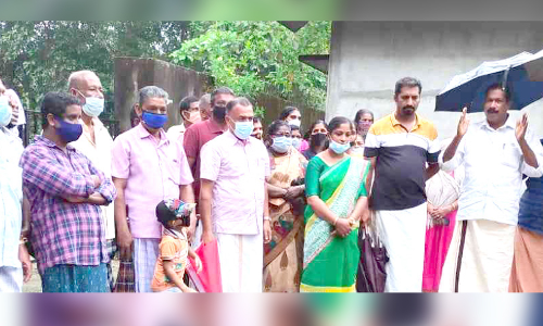 കോവിഡ് ബാധിച്ച് മരിച്ചയാളുടെ മൃതദേഹം  മാനദണ്ഡം പാലിക്കാതെ സംസ്കരിച്ചത് വിവാദമായി