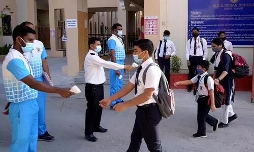 കുട്ടികളെല്ലാം എത്തി; സ്​കൂളുകൾ സജീവമായി