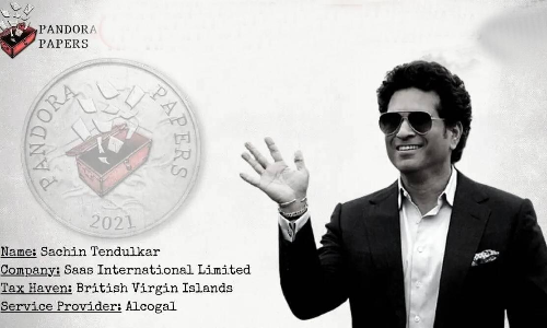 Sachin Tendulkar, wife, her father, had BVI company
