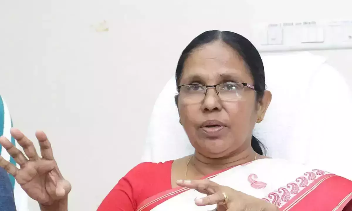kk shailaja