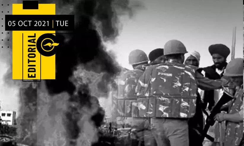 ക​ർ​ഷ​ക​രു​ടെ ചോ​ര​ക്കു​വേ​ണ്ടി